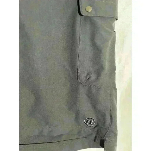 Men’s NOVANA Cycle Shorts charcoal, gray Cargo Liner Orange Gel Padding Size XL - Picture 3 of 10